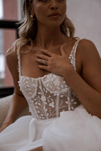 Load image into Gallery viewer, Made With Love - Huxley Flowy - Size 10 - Ivory- Sample Sale Dress