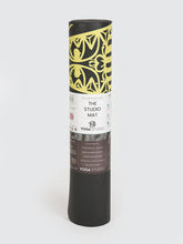 Load image into Gallery viewer, Yellow Elephant Yoga Mat - Grey &amp; Yellow
